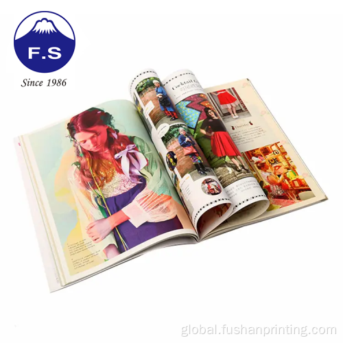 China Recycled Paper Softcover Product Promotional Catalogue Book Manufactory